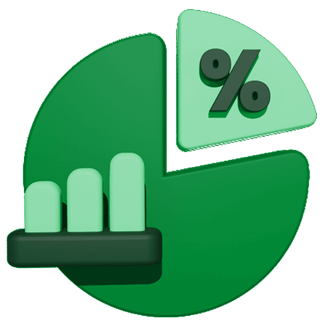 Pie Chart Illustration