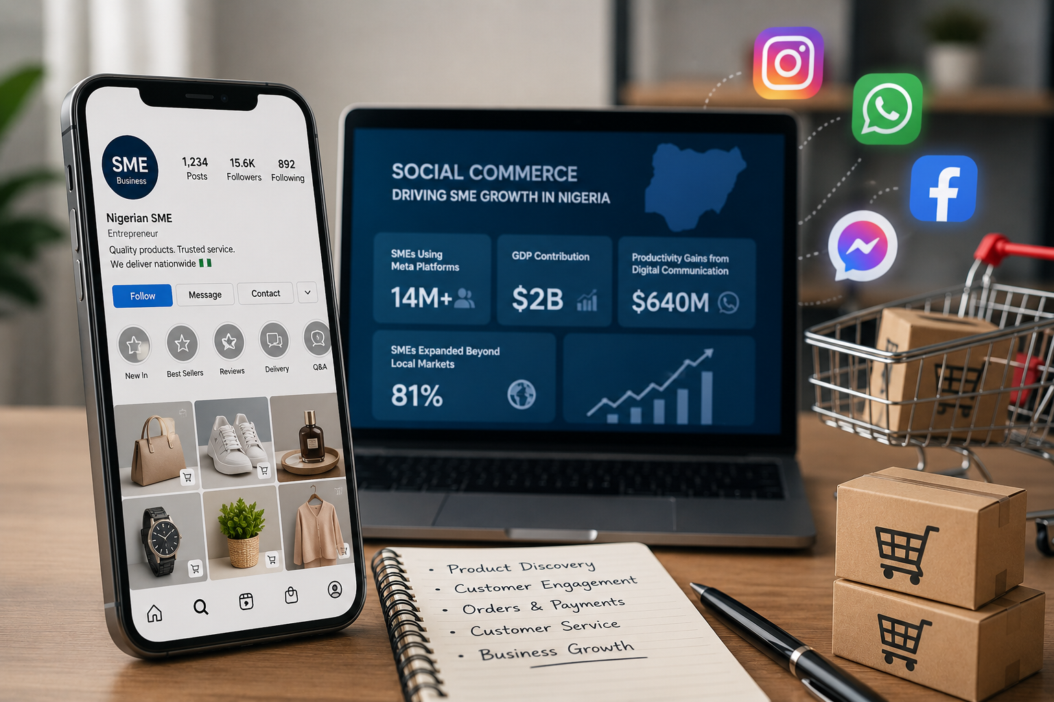 Social Commerce is Becoming Nigera’s New SME Growth Engine: Approximately $2 Billion in GDP Through Social Media-based Sales