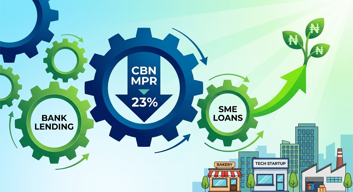CBN Cuts MPR to 23%