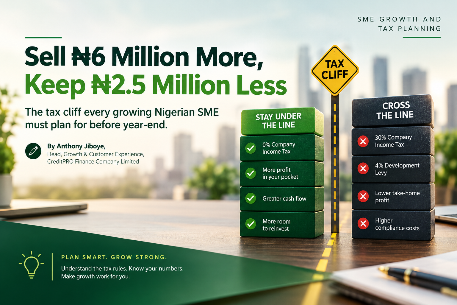 Sell ₦6 Million More, Keep ₦2.5 Million Less